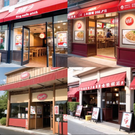 餐饮店装修设计效果图